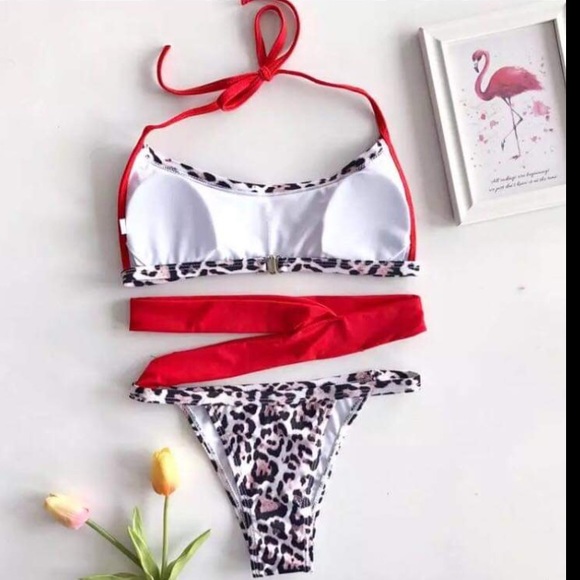 Wow🔥Women's 2 Pieces Leopard Bikini Set!! - Picture 4 of 4